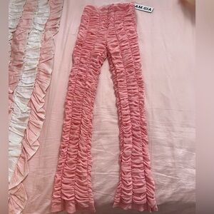 I.AM.GIA Pink Orphelia Pants NWT Size Large